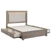 Coaster Fine Furniture 224850QB2 Kenora - Queen Footboard & Slats, Box 2 of 3 - Barley Brown