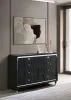 Coaster Fine Furniture 223163 Lorient - 8-Drawer LED Bedroom Dresser Cabinet - Black