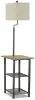 Ashley Furniture L734031 Shianne - Metal Tray Lamp  - Black