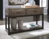 Ashley Furniture T444-4 Johurst - Sofa Table - Grayish Brown