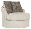 Ashley Furniture 9510444 Soletren - Swivel Accent Chair - Stone
