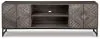 Ashley Furniture A4000512 Treybrook - 2 Door Accent Cabinet - Distressed Gray