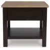 Ashley Furniture T734-3 Drazmine - Rectangular End Table - Brown