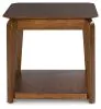 Ashley Furniture T596-2 Trenmour - Square End Table - Medium Brown