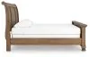 Ashley Furniture PCB779B15 Ashley Furniture PCB779B15 Feddinger - King Sleigh Bed - Medium Brown