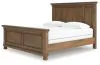 Ashley Furniture PCB779B6 Ashley Furniture PCB779B6 Feddinger - King Panel Bed - Medium Brown