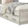 Samuel Lawrence Furniture S466-BR-K14 Riverwood - Twin Panel Bed with Trundle