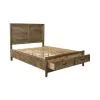 Liberty Furniture 384-BR-QSB Liberty Furniture 384-BR-QSB Ridgecrest - Queen Storage Bed - Cobblestone