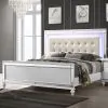 New Classic 02-9698W-200 New Classic 02-9698W-200 Valentino - 6/0 California King Bed - White
