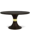 Riverside Furniture 27151-27152 Lydia - Round Dining Table - Dark Brown