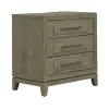 Liberty Furniture 789-BR61 Brentwood - 3 Drawer Nightstand With Charging Station - Sandstone