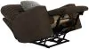 Jackson Furniture Industries 7619107-1847/09-1998/09 Zen - Power Recliner With CR3 Heat / Massage / Zero Gravity - Chocolate
