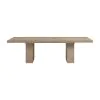 Intercon NS-TA-42106-WSN-C Nash - Trestle Dining Table - Weathered Sand