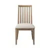 Intercon LM-CH-1189C-WOA-RTA Landmark - Slat Chair - Weathered Oak