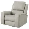 Coaster Fine Furniture 603436PPP Brickston - Triple Power Swivel Glider Recliner - Gray