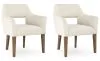 Benchcraft® D863-02A Marxmore - Dining Upholstered Arm Chair (Set of 2) - Beige / Brown