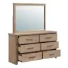 New Classic B2123-060 Anika - Mirror - Natural / Brown