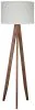 Ashley Furniture L329011 Dallson - Wood Floor Lamp  - Brown