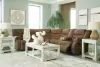 Ashley Furniture 36902S1 Ashley Furniture 36902S1 Partymate - 2-Piece Reclining Sectional With Console - Brindle
