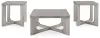 Ashley Furniture T247-13 Garnilly - Occasional Table Set (Set of 3) - Whitewash