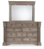 Ashley Furniture B916B1 Ashley Furniture B916B1 Blairhurst - Dresser And Mirror - Light Grayish Brown
