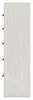 Ashley Furniture B3788-46 Cayboni - Five Drawer Chest - Whitewash