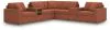 Ashley Furniture 92102S69 Ashley Furniture 92102S69 Modmax - 7-Piece Balanced Sectional With Audio And Storage Consoles - Spice