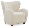 Ashley Furniture A3000709 Larbell - Accent Chair - Ecru