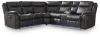Ashley Furniture PC13001S1 Sultan Meadow - 2-Piece Reclining Sectional - Carbon