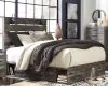 Ashley Furniture B211B10 Ashley Furniture B211B10 Drystan - Queen Panel Bed With 2 Side Drawers - Brown / Beige