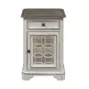 Liberty Furniture 244-OT1021 Magnolia Manor - Chair Side Table - Antique White
