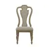 Liberty Furniture 244N-C2501S Liberty Furniture 244N-C2501S Magnolia Manor - Splat Back Upholstered Side Chair - Weathered Bisque