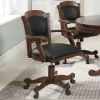 CoasterEssence 100872 Turk - Upholstered Swivel Dining And Game Chair - Tobacco