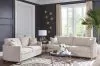 CoasterElevations 508821-S2 Corliss - 2 Piece Upholstered Arched Arm Sofa Set - Beige