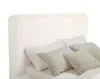 Coaster Fine Furniture 306141KW Rebecca - Faux Fur Upholstered California King Bed - Cream
