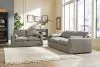 Benchcraft® 11702/38/35 Dramatic - 2 Pc. - Sofa, Loveseat - Granite
