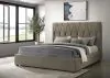 Coaster Fine Furniture 315975KEB2 Delsea - King Footboard, Side Rails, Slats & Conceal Panels, Box 2 of 2 - Light Brown