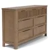 Riverside Furniture 42560 Jaxon - 7-Drawer Dresser - Casual Mink