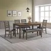 ACME DN04033 Damica - Bench - Brown / Walnut