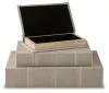 Ashley Furniture A2000486 Ashley Furniture A2000486 Jolina - Box Set (Set of 3) - Linen