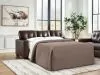 Ashley Furniture 2170639 Santorine - Queen Sofa Sleeper - Dark Brown