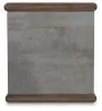 Ashley Furniture T669-3 Kallenny - Rectangular End Table - Brown / Gray
