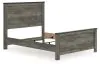 Ashley Furniture B4480B21 Ashley Furniture B4480B21 Frandern - Queen Panel Bed - Black / Gray