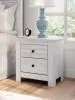 Ashley Furniture PCB1171-92 Makidern - Two Drawer Night Stand - Whitewash