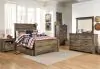 Ashley Furniture B446B9 Ashley Furniture B446B9 Trinell - Full Panel Bed With 1 Large Storage Drawer - Brown