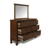 New Classic B594-060 New Classic B594-060 Cagney - Mirror - Chestnut