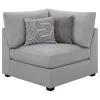 CoasterElevations 551511-S5A Cambria - Upholstered 5 Piece Modular Sectional Sofa - Gray