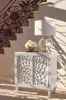 CoasterElevations 953347 Clarkia - Accent Cabinet With Floral Carved Door - White