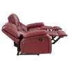 Coaster Fine Furniture 610241-S2 Camila - 2 Piece Upholstered Reclining Sofa Set - Red