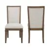New Classic D2114B-20 Mariana - Upholstered Side Chair (Set of 2) - Vintage Mocha